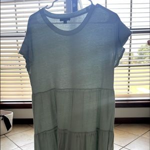 J. Crew Light Green Mini Dress
